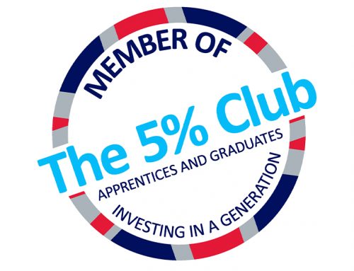 Gypcraft commit to ‘earn and learn’ by joining the 5 Percent Club