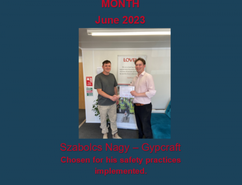 Operative of the Month Award – Celebrating Excellence in Safety Practices!